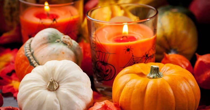 When using Halloween candles and Halloween decorations remember HVAC safety.